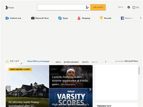 outlook office skype bing.